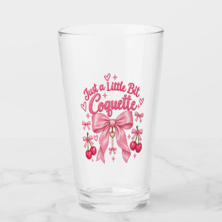 Copo De Pint Cute Pink Coquette Laço Cereja Estética Feminina 