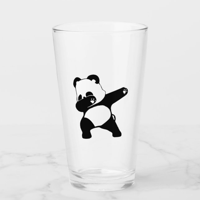 Copo De Pint Dabbing Panda (Frente)