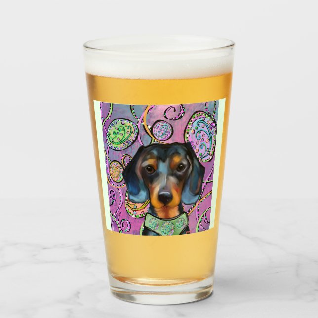 COPO DE PINT DACHSHUND  (Frente (Preenchido))