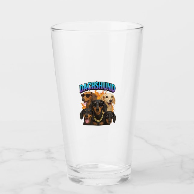 Copo De Pint Dachshund (Frente)