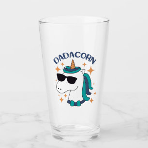 Copo De Pint Dadacorn com óculos de sol