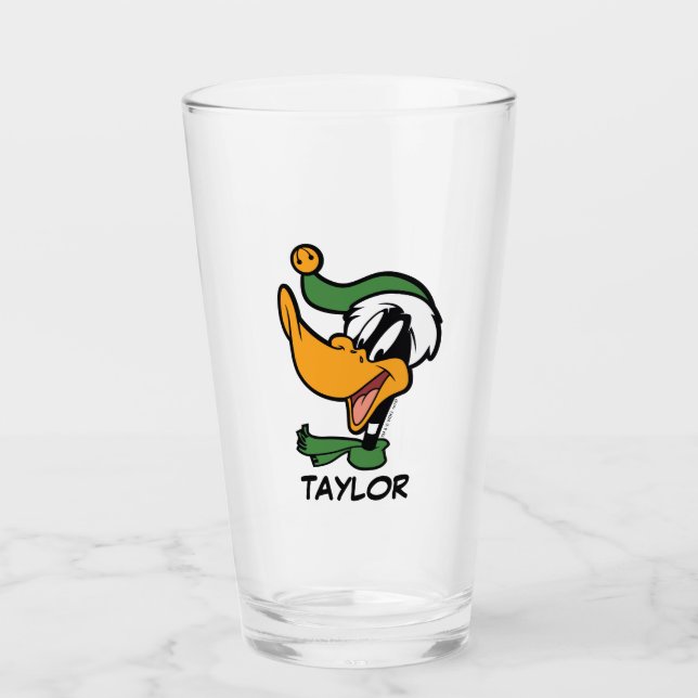 Copo De Pint DAFFY DUCK™ "Happy Holi-Daze" (Frente)