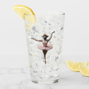 Copo De Pint Dançarina De Balé Gibbon Em Um Tutu,