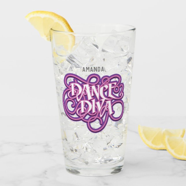 Copo De Pint Dance Diva (Gelo frontal)