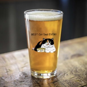 Copo De Pint Dat Calico Cat do Pai