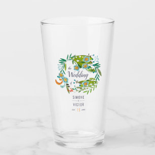 Copo de Pint de Noiva Lírio-do-Vale Floral
