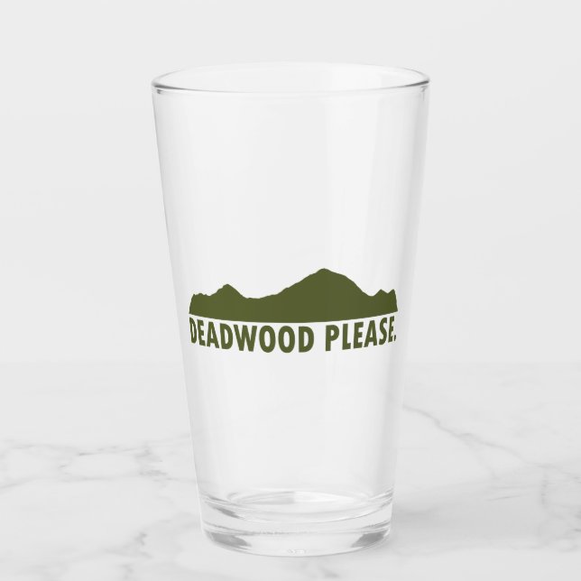 Copo De Pint Deadwood South Dakota, por favor (Frente)