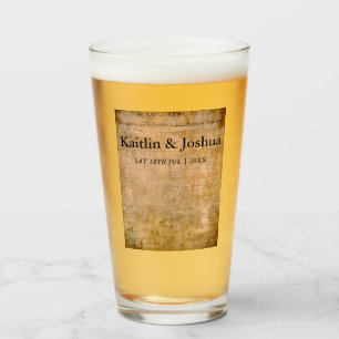 Copo De Pint Declaração de Independência 📜 1776 Vintage