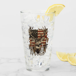 Copo De Pint Deer, Buck Season USA Flag