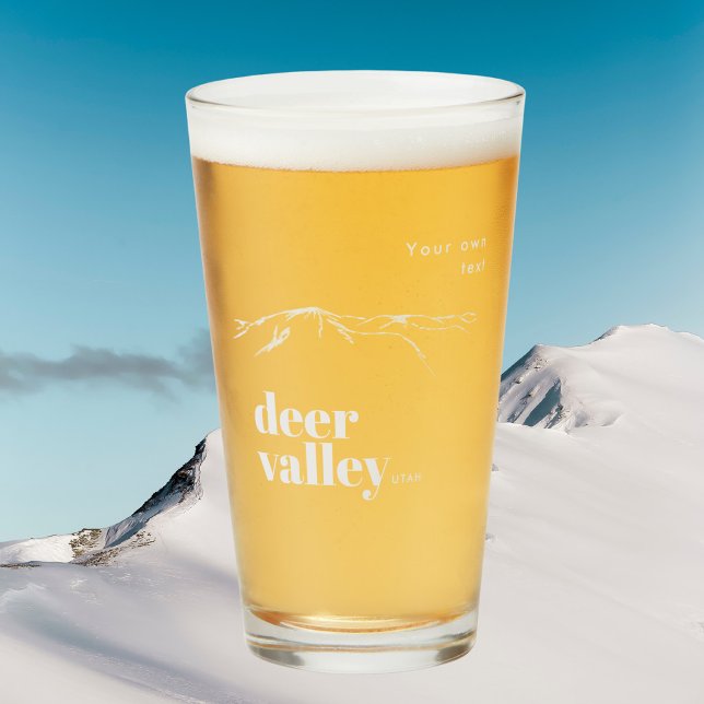 Copo De Pint Deer Valley Utah montanha rabiscada (Criador carregado)
