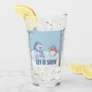 Copo De Pint Deixe-O Neve Vidro Tumbler