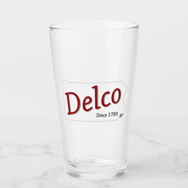 Copo De Pint DELCO (R) desde 1789 (Frente)