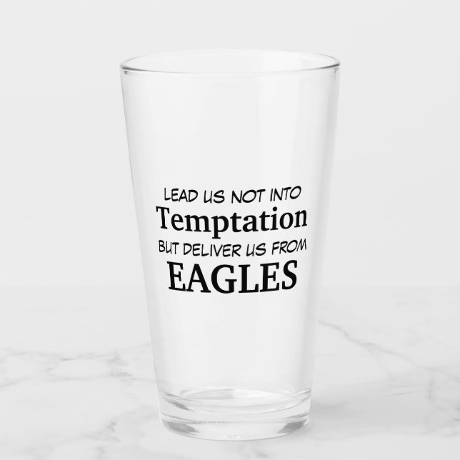 Copo De Pint Deliger Us from Eagles Pint Glass (Frente)