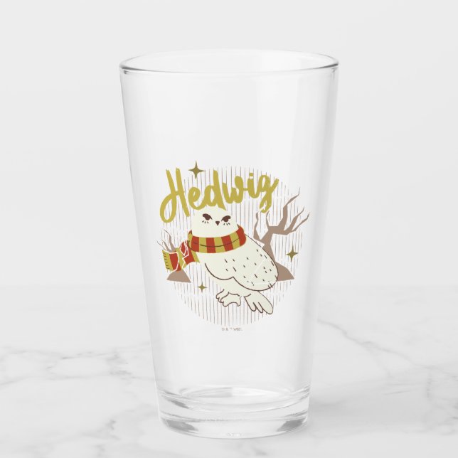 Copo De Pint Desenho da Floresta Caprichosa da Hedwig (Frente)