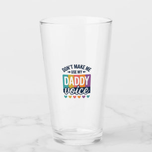 Copo De Pint Desenho de Camisa Orgulho Vintage Voz do Papai_1