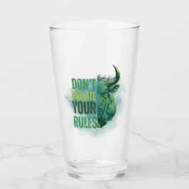Copo De Pint Desenho de touro | Lembrete | Motivação