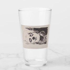 Copo De Pint Desenho de uma mulher de "Ver Sacrum" (Moser)