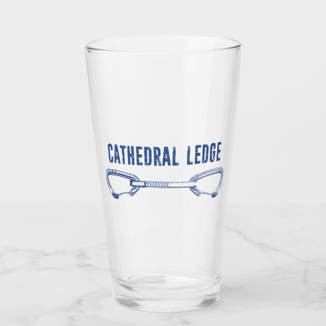 Copo De Pint Desenho Rápido de Escala da Catedral (Frente)