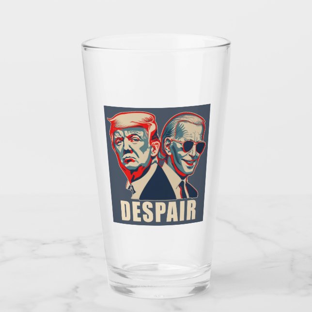 Copo De Pint Desespero de Trump Biden 2024 (Frente)