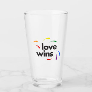 Copo De Pint Design de Amor Colorido, moderno e brincalhão ganh
