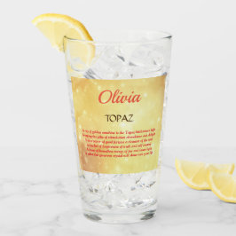 Copo De Pint design de Bairthstone Topaz