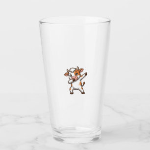Copo De Pint Design de camiseta com gravura vintage de vaca fof