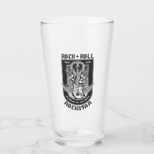 Copo De Pint Design de Guitar Rock