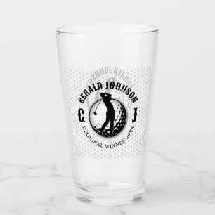 Copo De Pint Design de Monograma Minimalista Elegante
