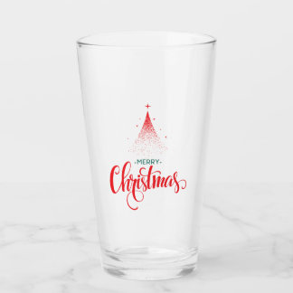 Copo De Pint Design de Natal com estrelas