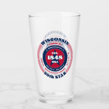 Design de Tipografia Circular de Wisconsin