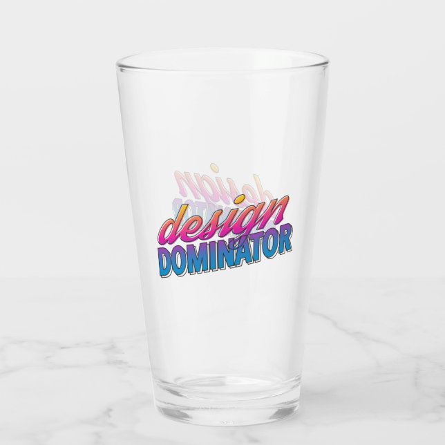 Copo De Pint Design Dominator Gradation Design (Verso)