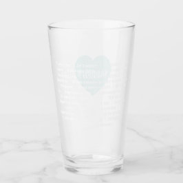 Copo De Pint Design Personalizado de Casa Azul do Tumbler de Am