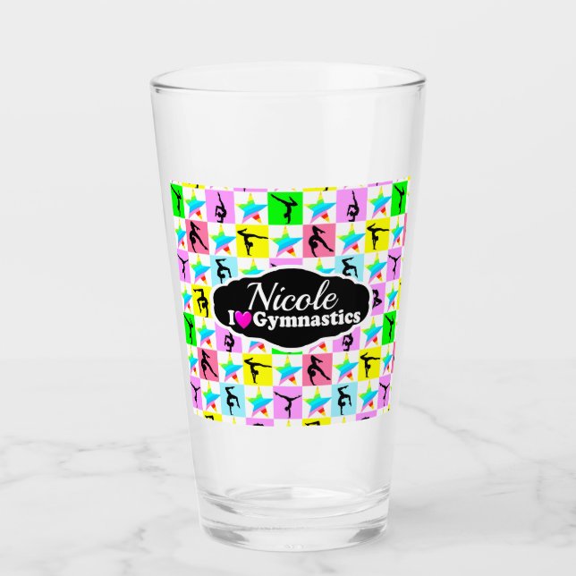 COPO DE PINT DESIGN SUPER STAR GYMNAST GIRL (Frente)