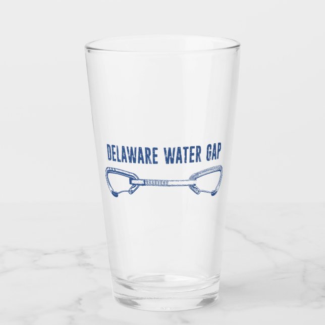 Copo De Pint Desvio de Água Delaware Subindo Rapaz (Frente)