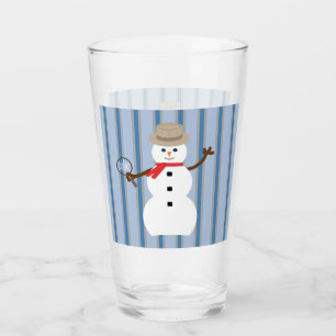 Copo De Pint Detetive Snowman, divertido e Rico