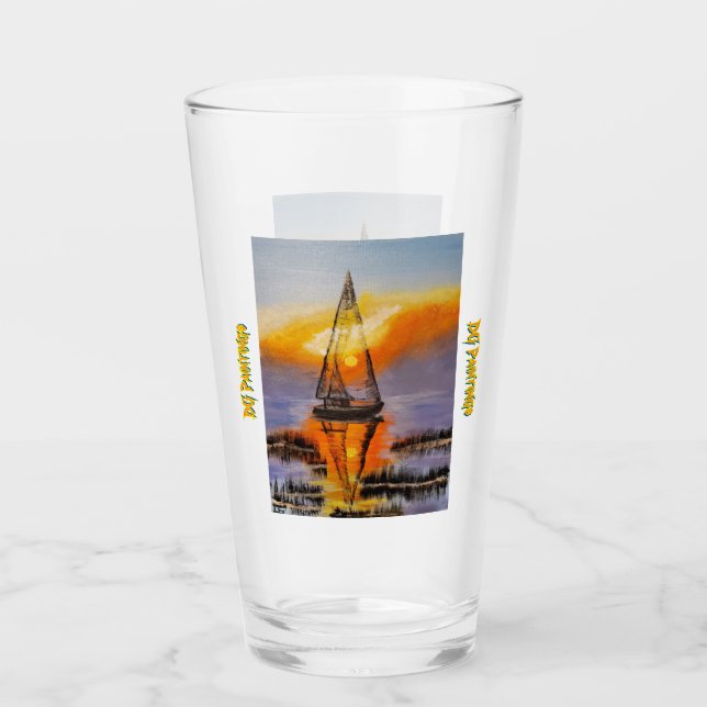 Copo De Pint DG Paintings Sunrise Sail (Frente)