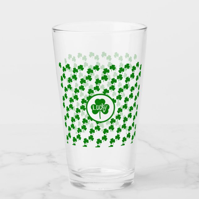 Copo De Pint Dia de São Patrício (Frente)