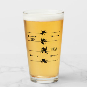 Copo De Pint Dia do Cupido