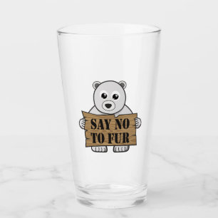 Copo De Pint Diga "não" à fur