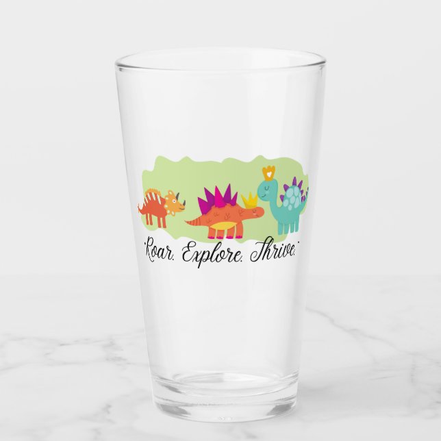 Copo De Pint Dinossauro (Frente)