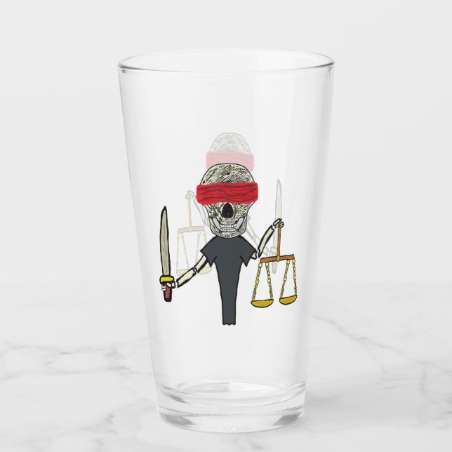 Copo De Pint Direito e Justiça (Frente)