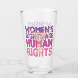 Copo De Pint Direitos das mulheres são direitos humanos
