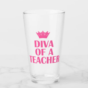 Copo De Pint "Diva de um professor"
