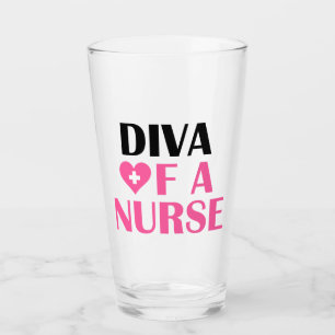 Copo De Pint "Diva de uma enfermeira"