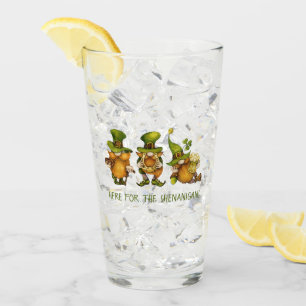 Copo De Pint Diversão do Dia de São Patrício dos Gnomos Irlande