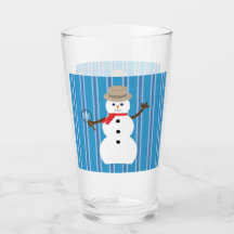 Diversão e Chique Detetive Boneco de Neve Azul