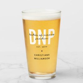 Copo De Pint DNP Doutor Personalizado para Graduação de Prática