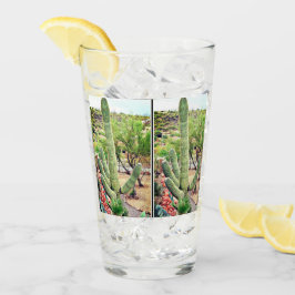 Copo De Pint Do "Tumbler do vidro do cacto do Saguaro EL Gordo"