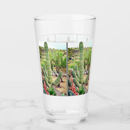 Copo De Pint Do "Tumbler do vidro do cacto do Saguaro EL Gordo"