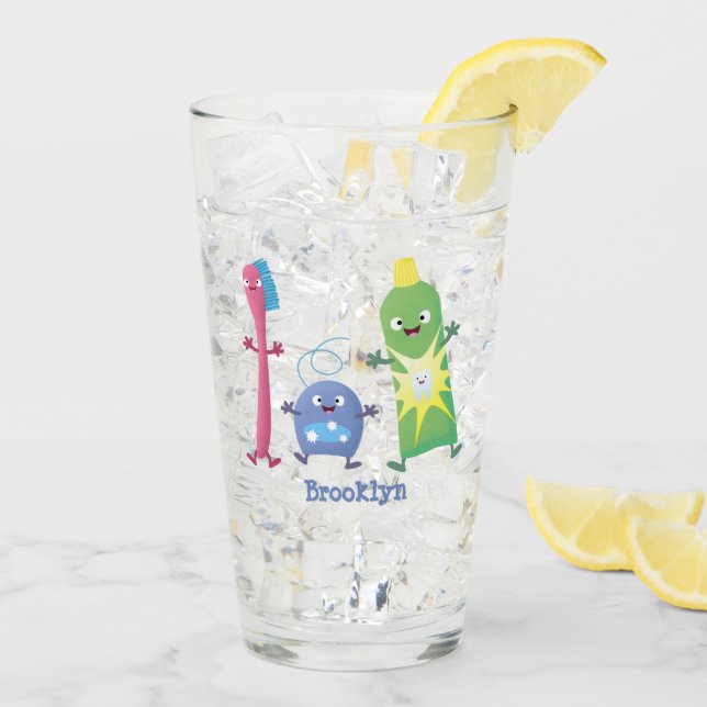 Copo De Pint Dobra de dente de pasta de dente de dente de pasta (Gelo traseiro)